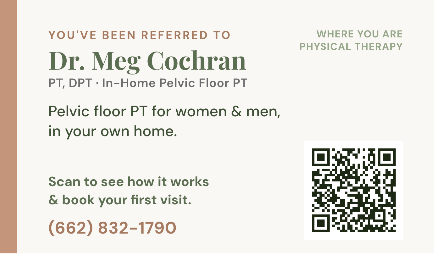 Referral card front
